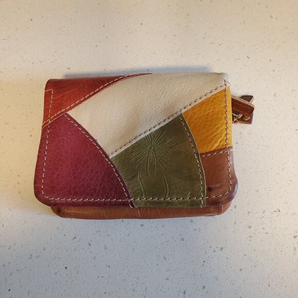 Fossil Patchwork Small Vintage Wallet - Picture 1 of 4